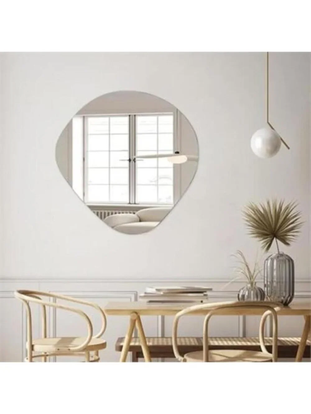Irregular Wavy Asymmetrical Wall Mirror – 20